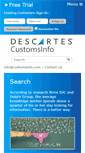 Mobile Screenshot of customsinfo.com